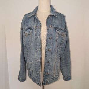 AE Oversized longline Denim Jacket